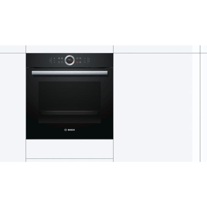 Фурна Bosch HBG633NB1 Oven 4D HotAir ecoClean 1 - lvl