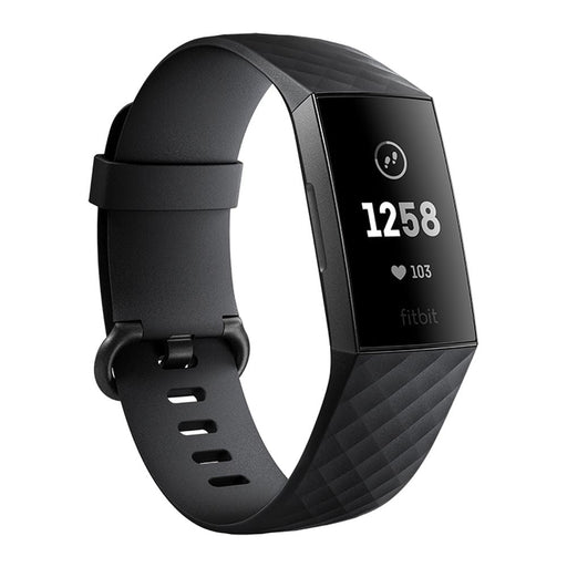 Фитнес гривна Fitbit Charge 3 Graphite Black