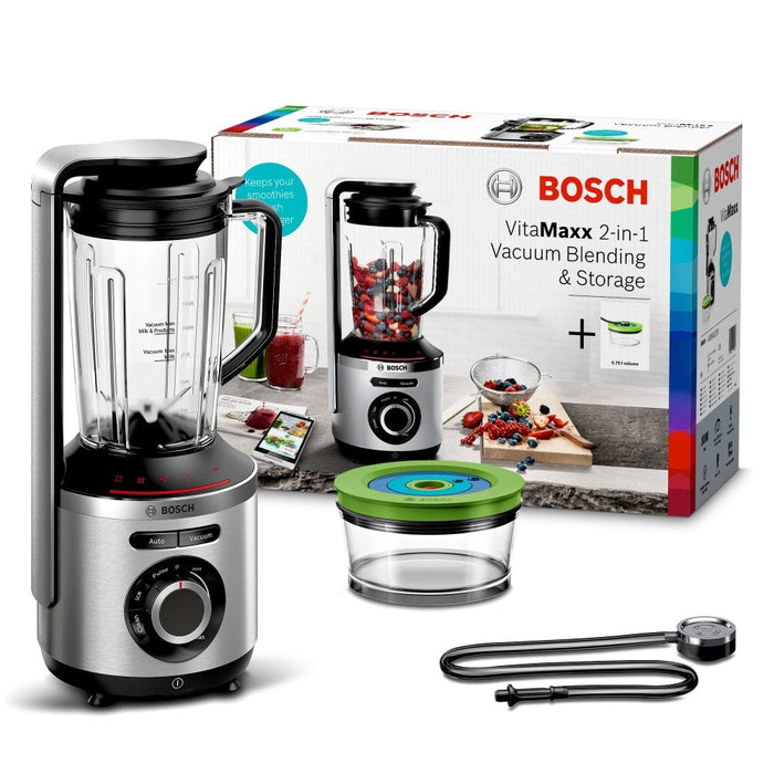 Блендер Bosch MMBV622M VitaMaxx Vacuum blender 1000