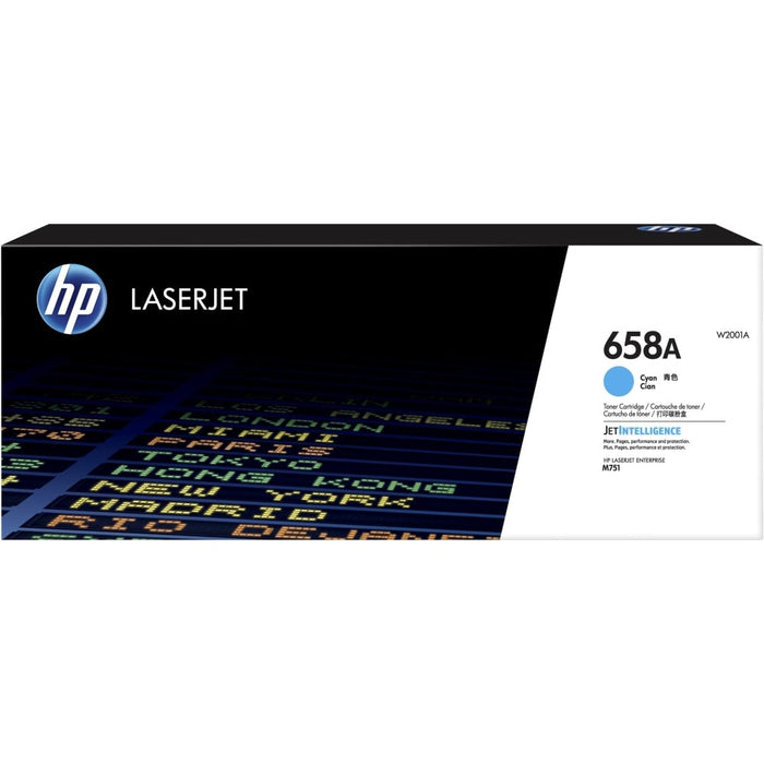 Консуматив HP 658A Cyan LaserJet Toner Cartridge