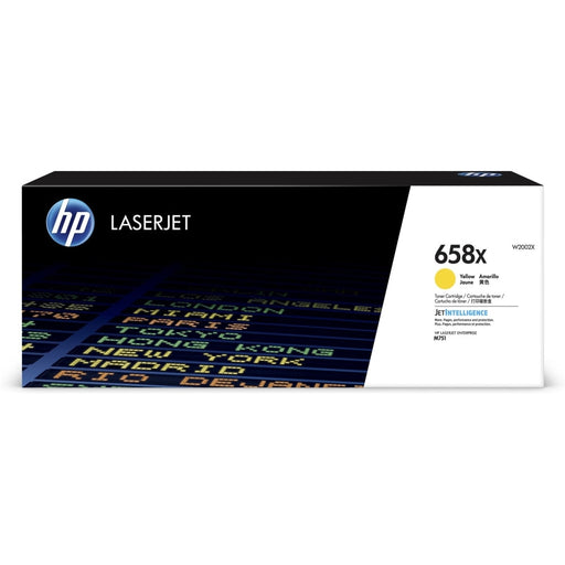 Консуматив HP 658X Yellow LaserJet Toner Cartridge