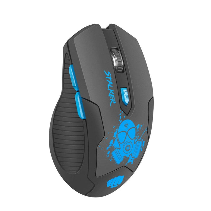 Мишка Fury Wireless gaming mouse Stalker 2000DPI Black