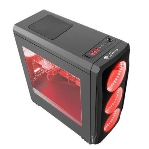 Кутия за компютър Genesis Case Titan 750 Red