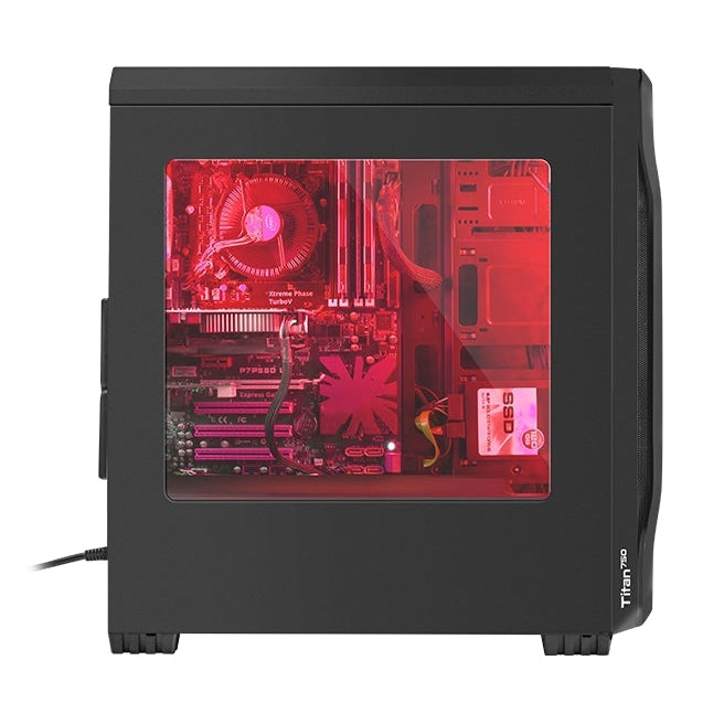 Кутия за компютър Genesis Case Titan 750 Red