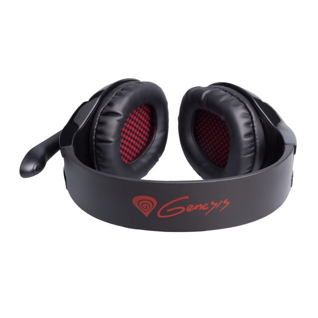 Слушалки Genesis Headphones H44 Z With Microphone Black