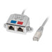 Адаптер Lanberg adapter LAN splitter RJ45 - > 2x