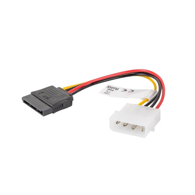 Адаптер Lanberg molex (m) - > SATA (f) cable 15cm