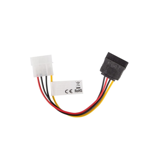 Адаптер Lanberg molex (m) - > SATA (f) cable 15cm