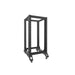 Комуникационен шкаф Lanberg open rack 22U 600x800 black