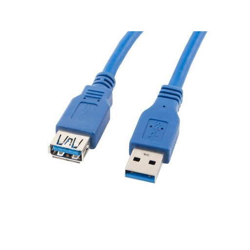 Кабел Lanberg extension cable USB 3.0 AM - AF 3m blue