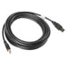 Кабел Lanberg USB - A (M) - > USB - B 2.0 cable 5m black