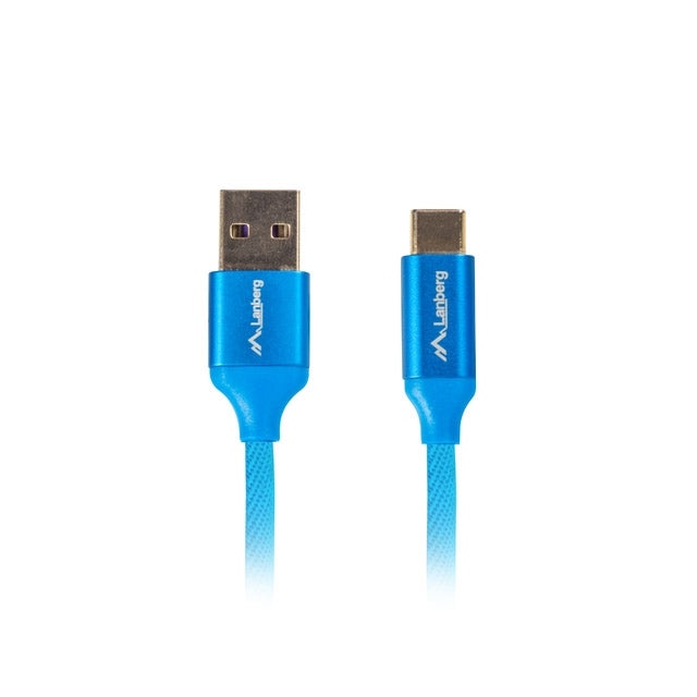 Кабел Lanberg USB - C(M) - > USB - A (M) 2.0 cable