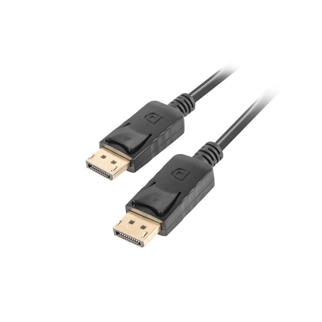 Кабел Lanberg display port M/M cable 1m 4K,black