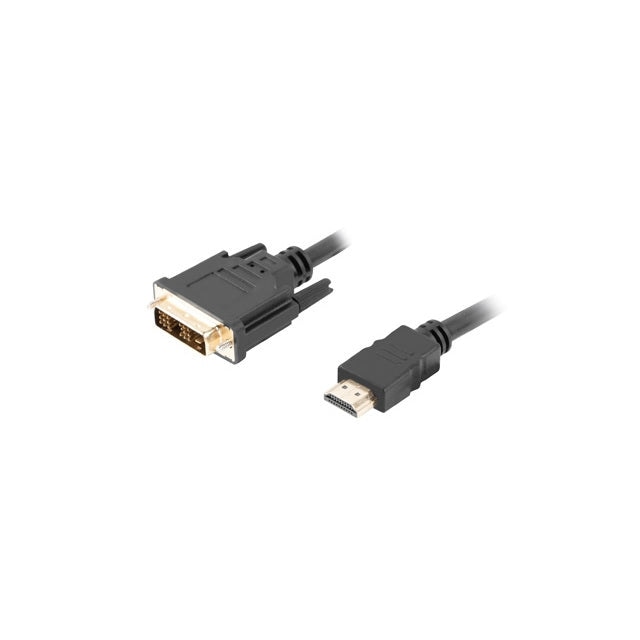 Кабел Lanberg HDMI (M) - > DVI - D (18 + 1) cable 0.5m