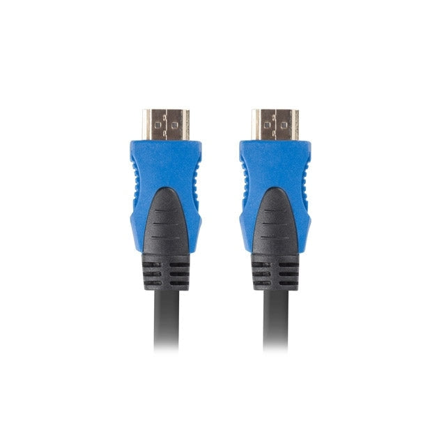 Кабел Lanberg HDMI M/M V2.0 cable 4K 1m CU black