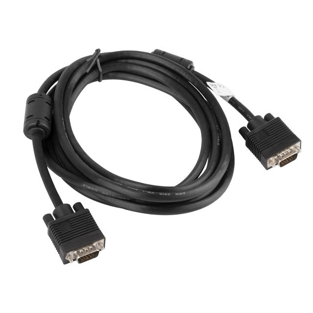 Кабел Lanberg VGA M/M cable 5m dual - shielded 2x