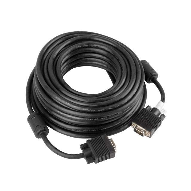 Кабел Lanberg VGA M/M cable 15m dual - shielded 2x