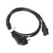 Кабел Lanberg CEE 7/7 - > IEC 320 C13 power cord 1.8m black