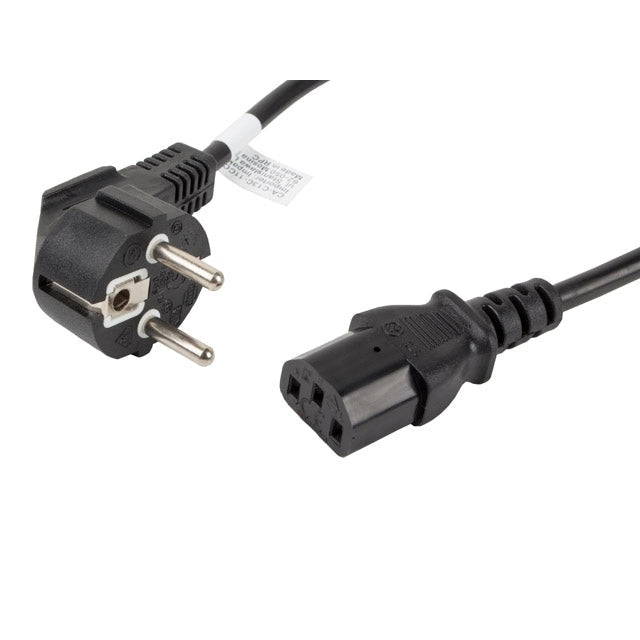 Кабел Lanberg CEE 7/7 - > IEC 320 C13 power cord 1.8m