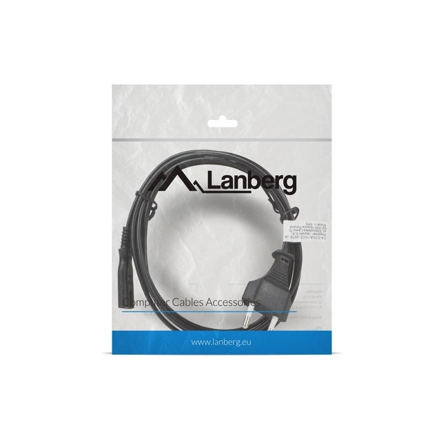 Кабел Lanberg CEE 7/16 - > IEC 320 C7 EURO (RADIO)