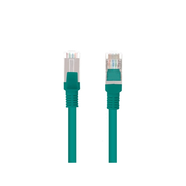 Кабел Lanberg patch cord CAT.5E FTP 0.5m green