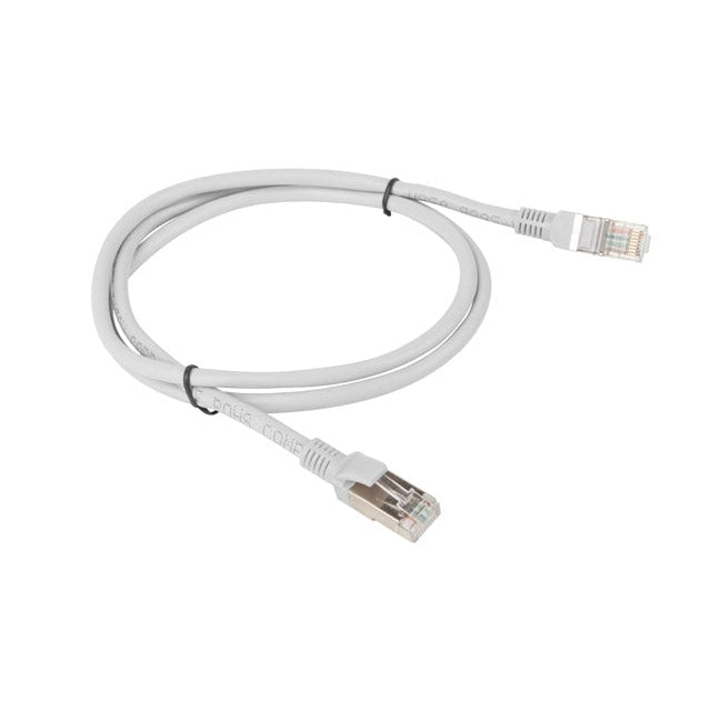 Кабел Lanberg patch cord CAT.5E FTP 1m grey