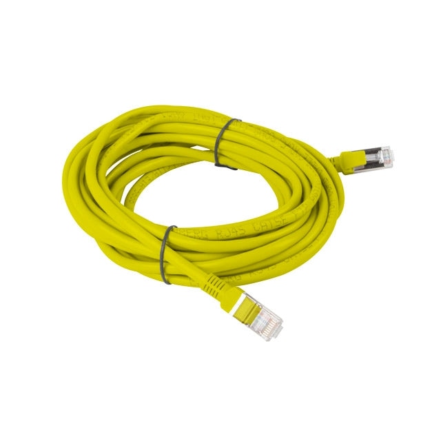 Кабел Lanberg patch cord CAT.5E FTP 5m yellow