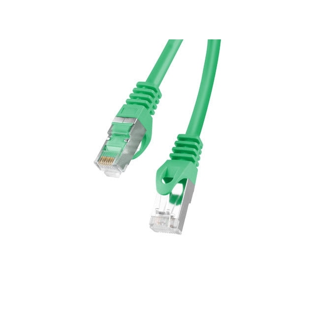 Кабел Lanberg patch cord CAT.6 FTP 0.25m green