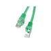 Кабел Lanberg patch cord CAT.6 FTP 0.25m green