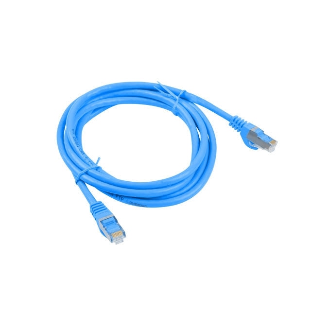 Кабел Lanberg patch cord CAT.6 FTP 1m blue