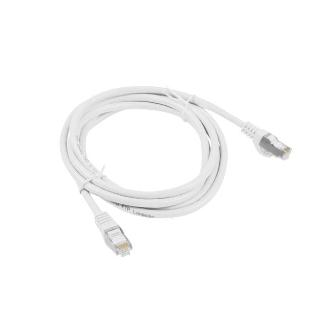 Кабел Lanberg patch cord CAT.6 FTP 1m white