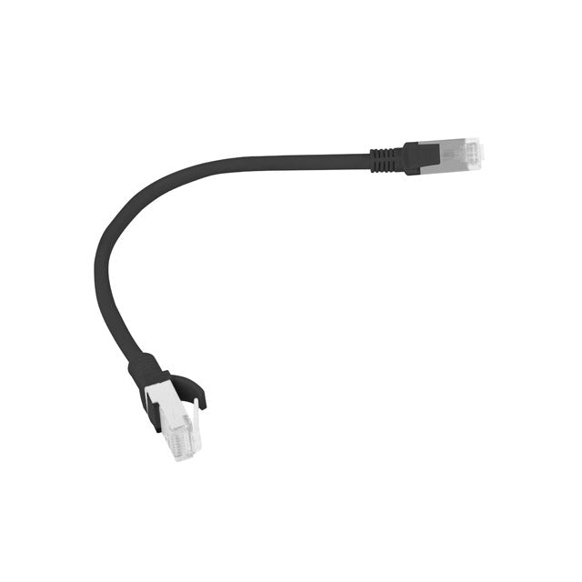 Кабел Lanberg patch cord CAT.5E 0.25m black