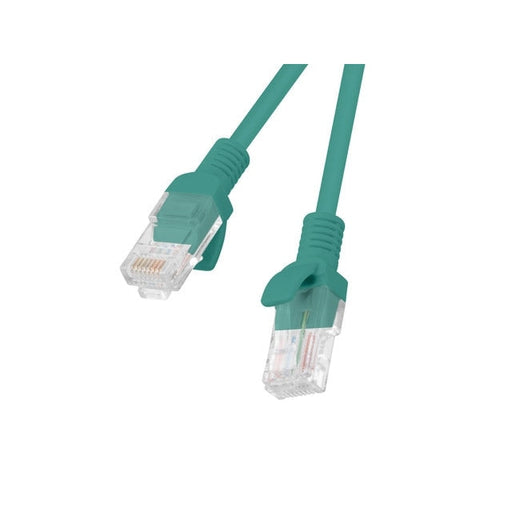 Кабел Lanberg patch cord CAT.5E 0.25m green