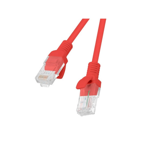 Кабел Lanberg patch cord CAT.5E 0.25m red