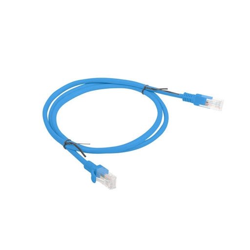 Кабел Lanberg patch cord CAT.5E 1m blue