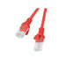 Кабел Lanberg patch cord CAT.5E 1m red