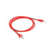 Кабел Lanberg patch cord CAT.5E 1m red