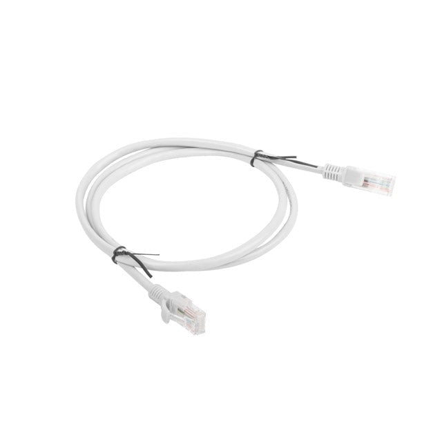 Кабел Lanberg patch cord CAT.5E 1m grey