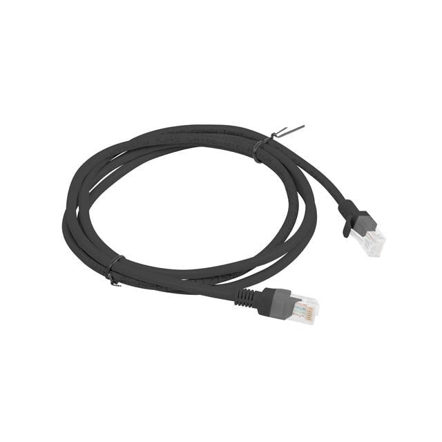 Кабел Lanberg patch cord CAT.5E 1.5m black