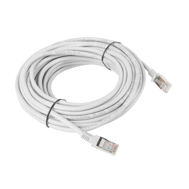 Кабел Lanberg patch cord CAT.5E 10m grey