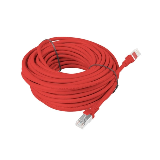 Кабел Lanberg patch cord CAT.5E 15m red