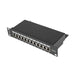 Пач панел Lanberg patch panel 12port 1U 10’