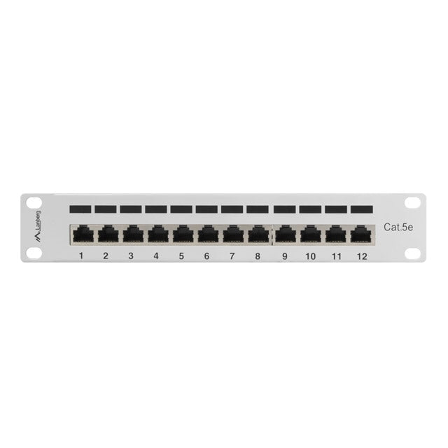 Пач панел Lanberg patch panel 12port 1U 10’