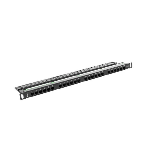 Пач панел Lanberg patch panel 24 port 0.5U CAT.5E black