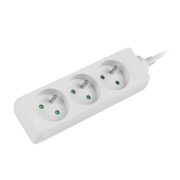 Разклонител Lanberg power strip 1.5m 3 sockets