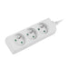 Разклонител Lanberg power strip 1.5m 3 sockets