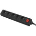 Разклонител Lanberg power strip 3m 5 sockets