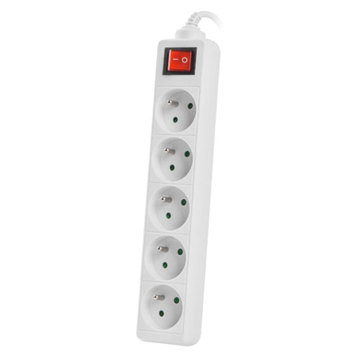 Разклонител Lanberg power strip 3m 5 sockets