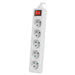 Разклонител Lanberg power strip 3m 5 sockets