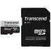 Памет Transcend 64GB microSD w/ adapter U1 High Endurance